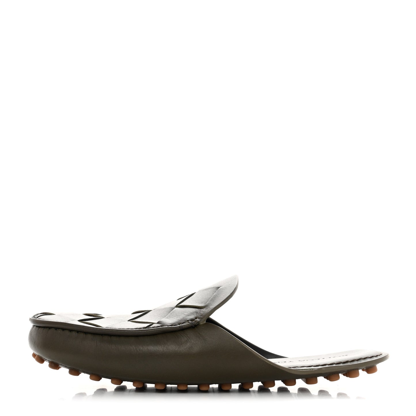Nappa Intrecciato Mens Mule Flats 39