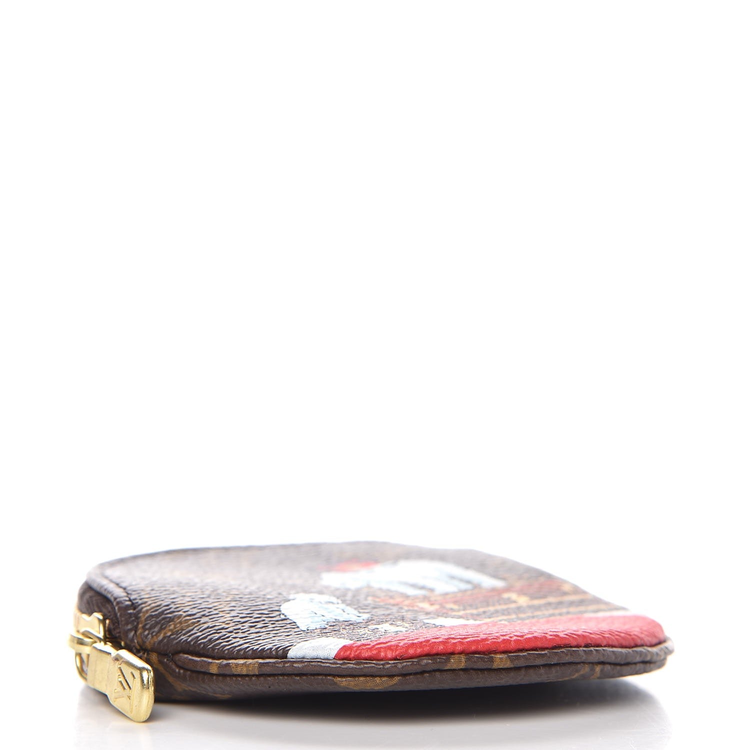 Louis Vuitton Monogram 2017 Christmas Animation Round Coin Purse 4 of 7