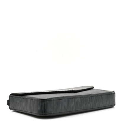 Louis Vuitton Epi Pochette Felicie Black 5 of 10