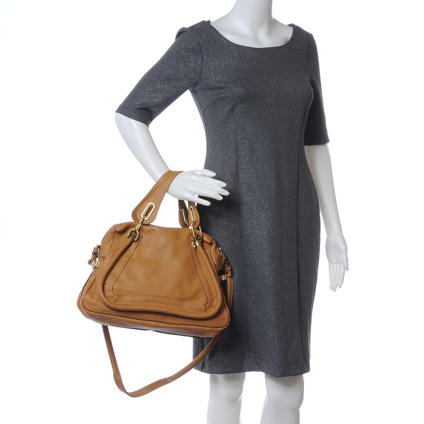 Calfskin Medium Paraty Chrome Yellow