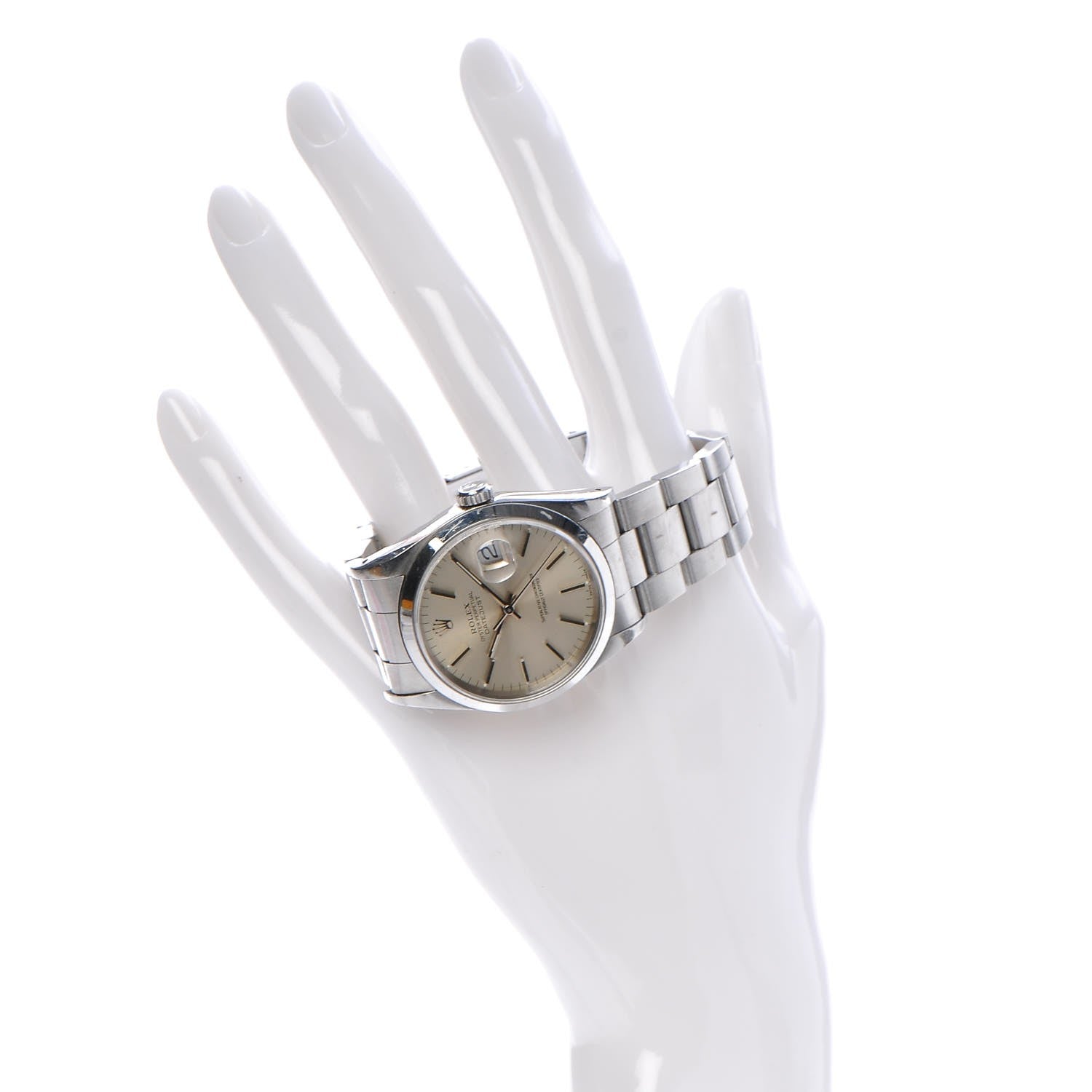 Rolex Stainless Steel 36mm Oyster Perpetual Datejust Watch Silver 16200 2 of 7