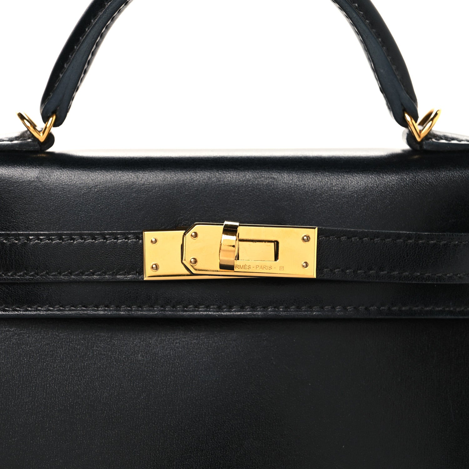 Hermes Box Mini Kelly Sellier 20 Black 7 of 10