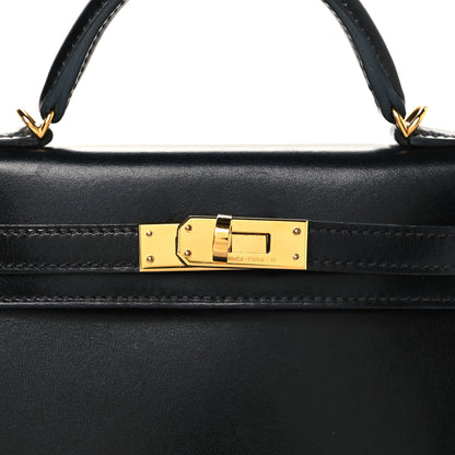 Hermes Box Mini Kelly Sellier 20 Black 7 of 10