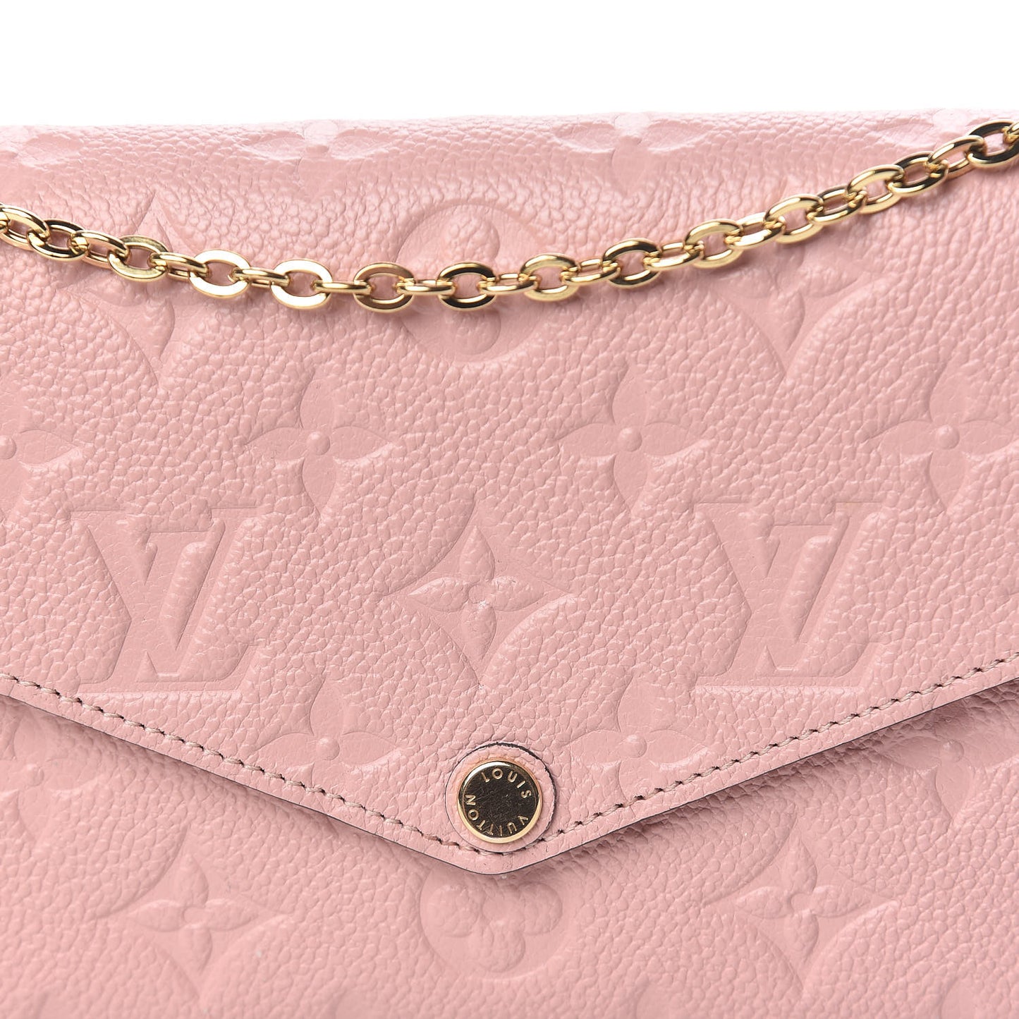Empreinte Pochette Felicie Chain Wallet Rose Poudre