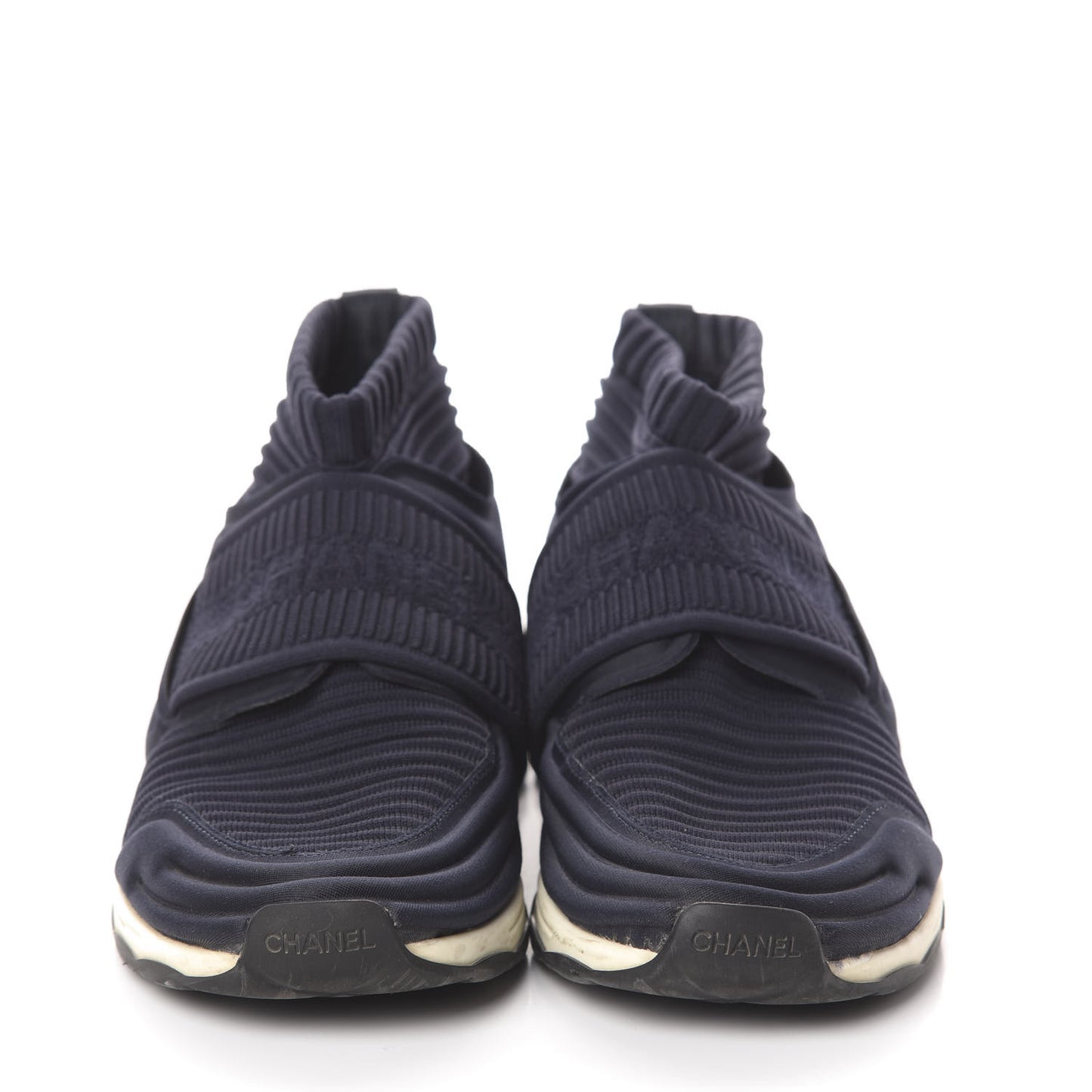 Stretch Fabric CC Sneakers 37 Blue