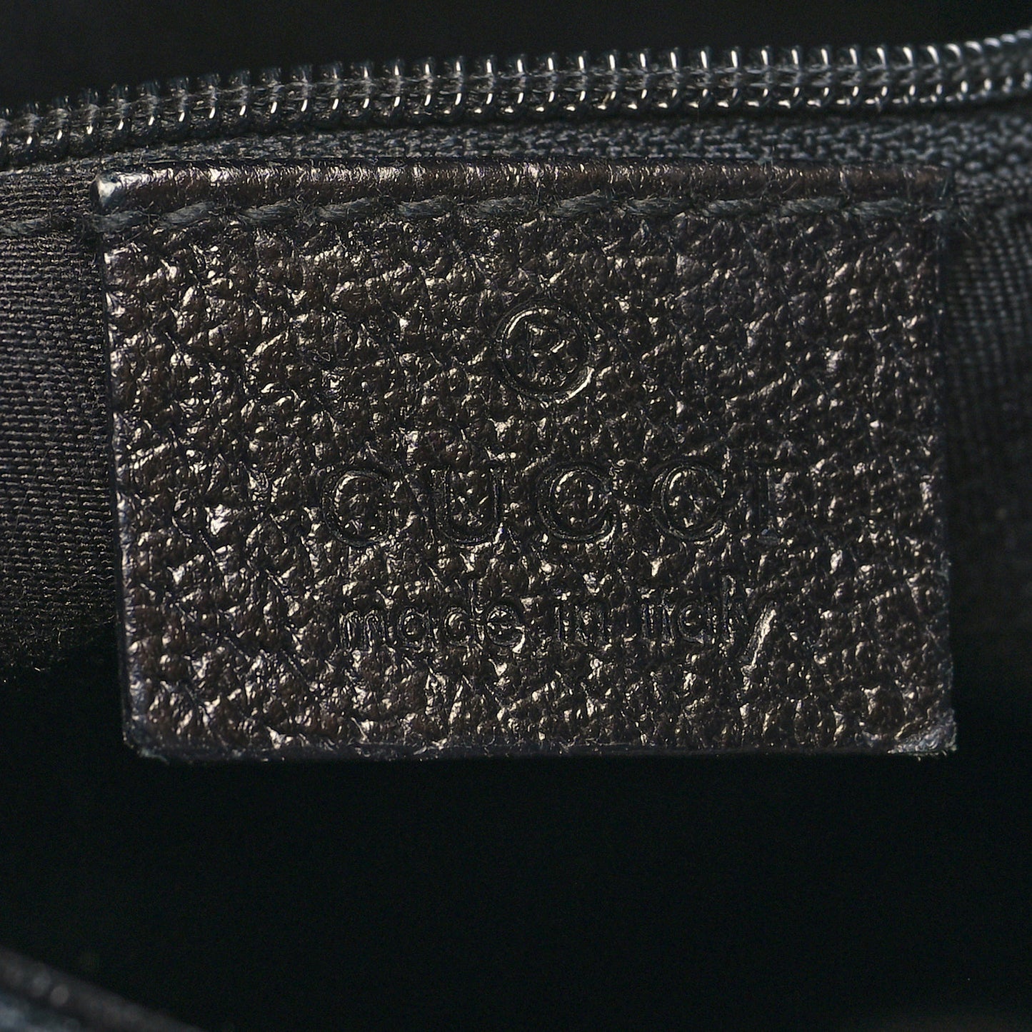 GG Monogram Web Buckle Belt Bag Black