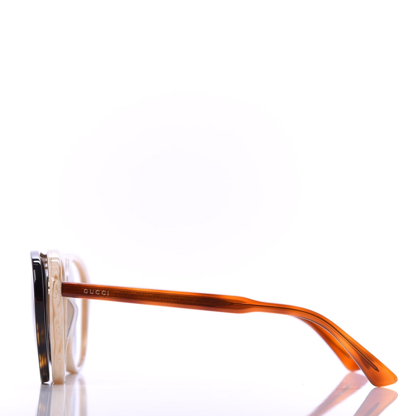 Acetate Flip Up Aviator Sunglasses GG0087S Havana