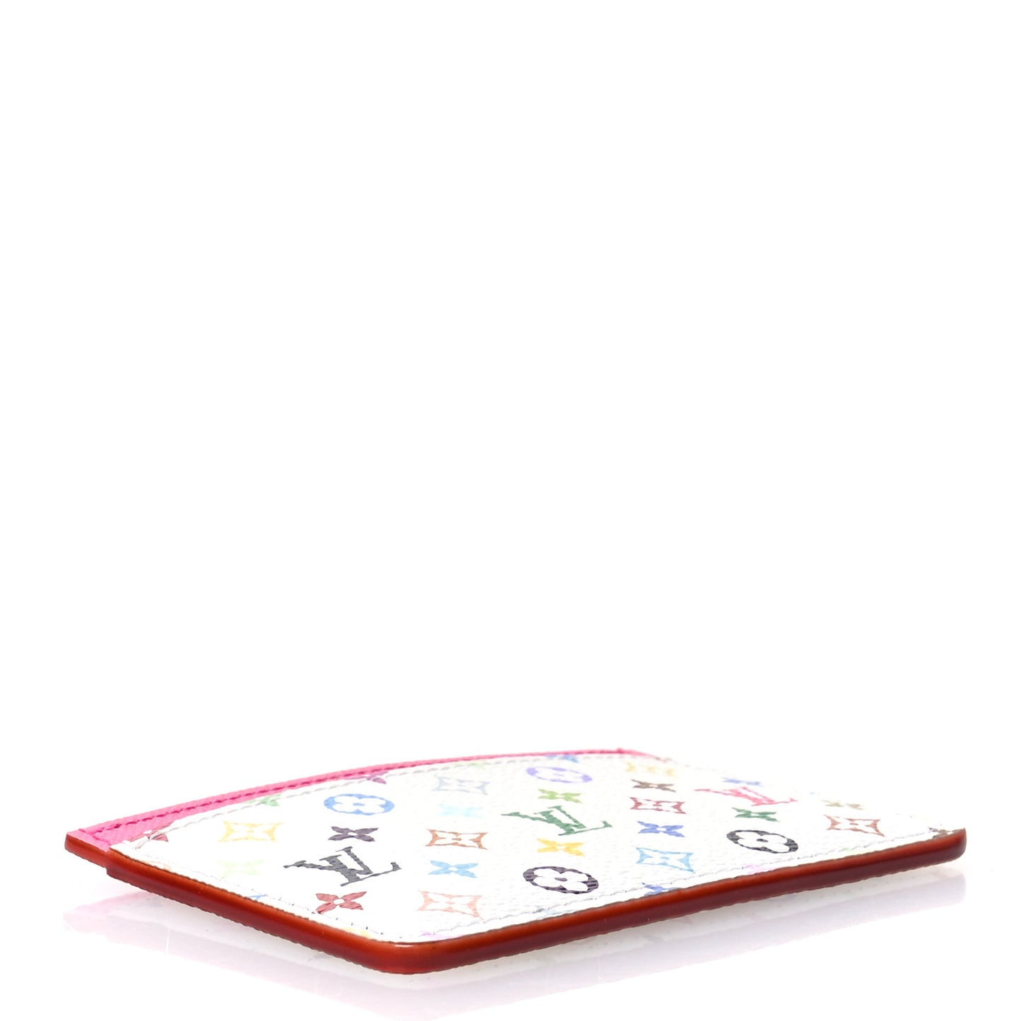 LV X TM Monogram Multicolor Card Holder Kawaii Pink
