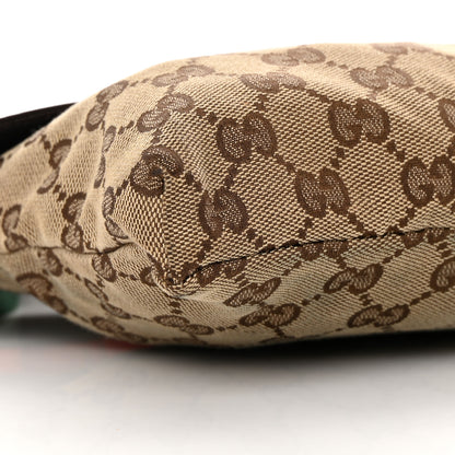 Gucci Monogram Web Belt Bag Dark Brown 11 of 17