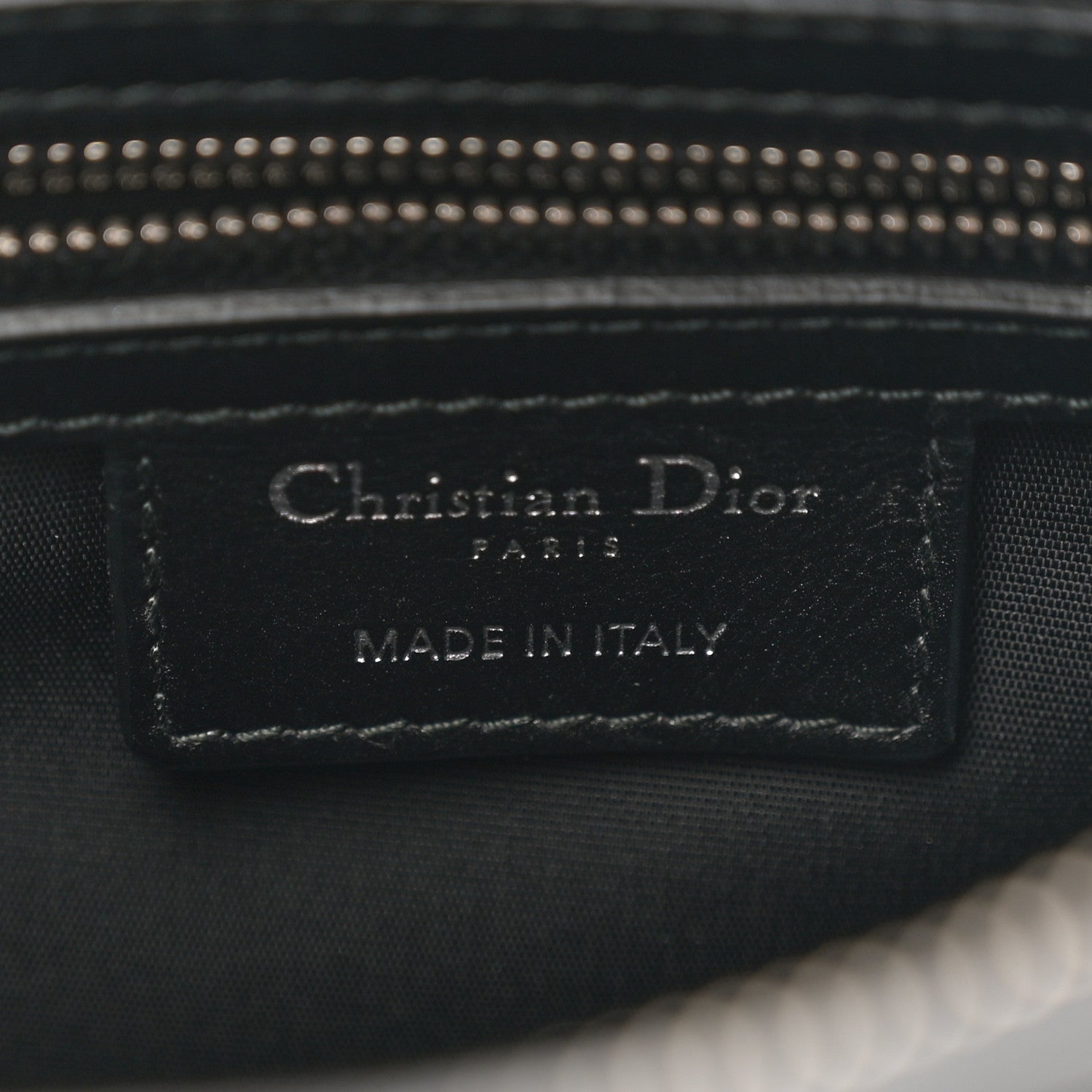 Christian Dior Coated Canvas Cannage Crossbody Bag Black 6 of 10