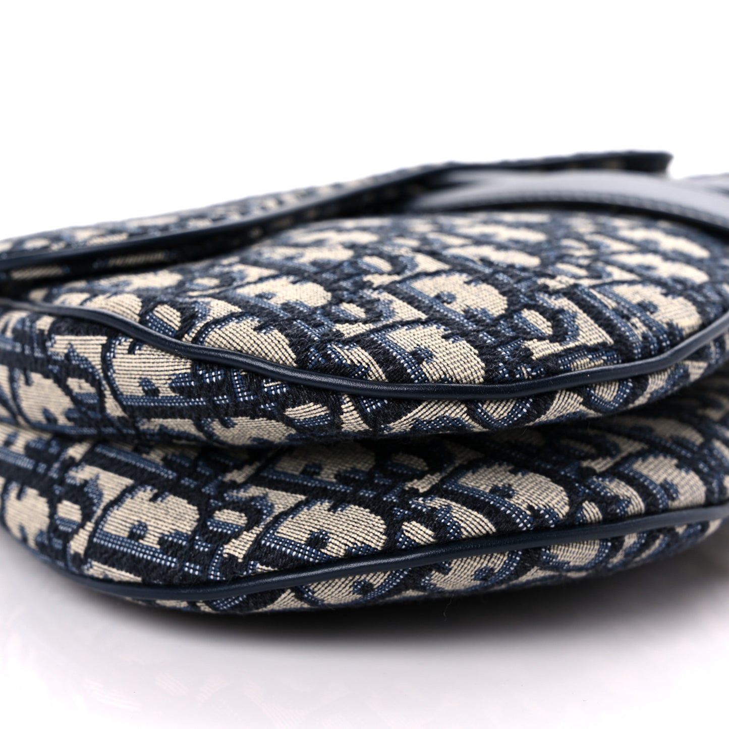 Oblique Saddle Bag Blue