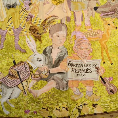 Hermes Silk Fairytales by Scarf 90 3 of 5
