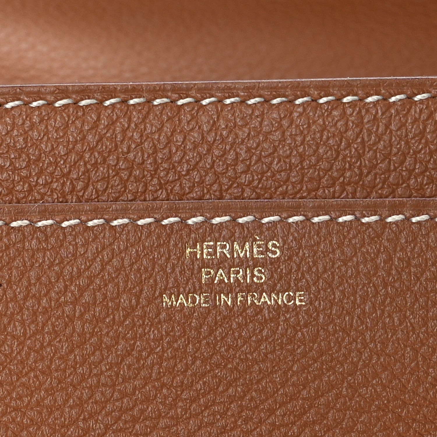 Hermes Evercolor Cavale Constance Long Wallet To Go Gold Multicolor 6 of 9