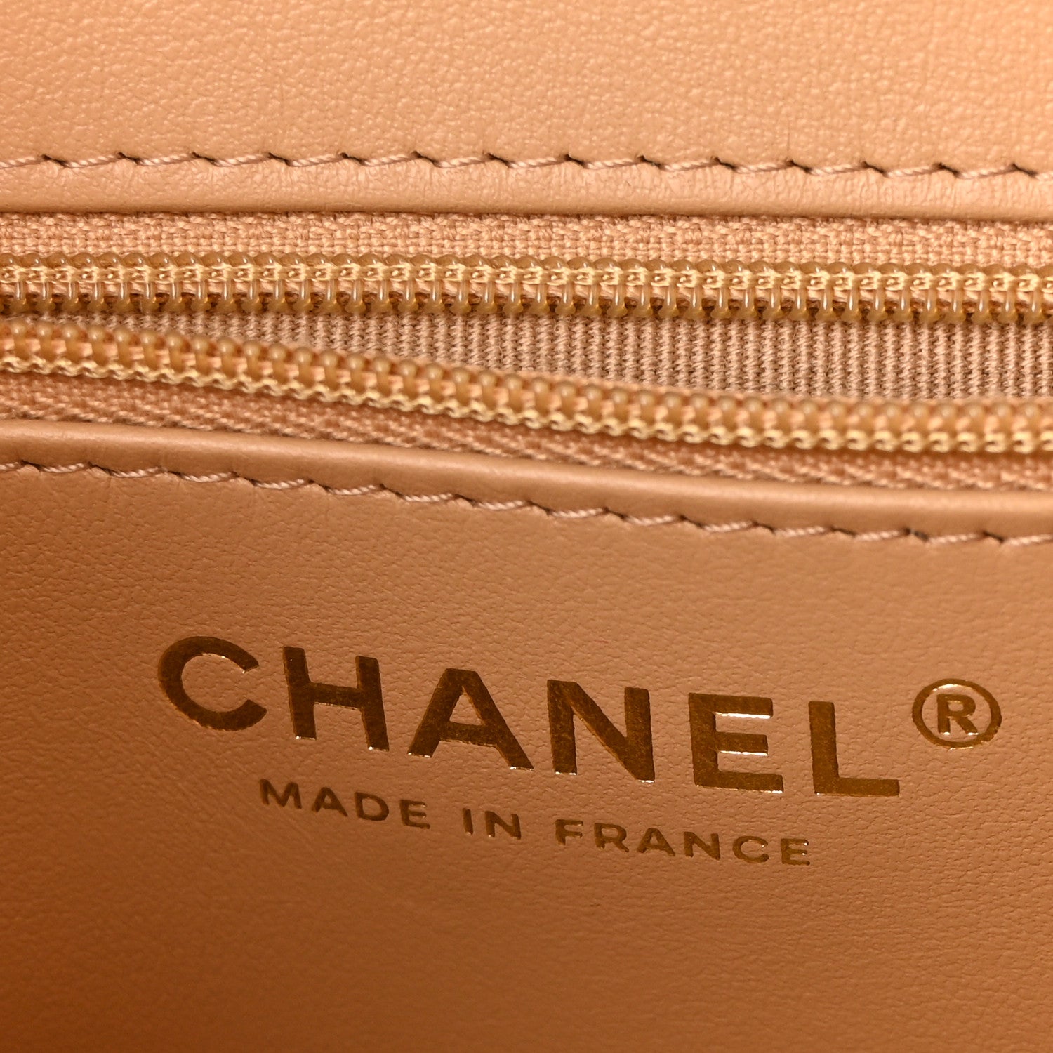 Chanel Braided Raffia Nano Kelly Flap Bag Dark Beige 6 of 11