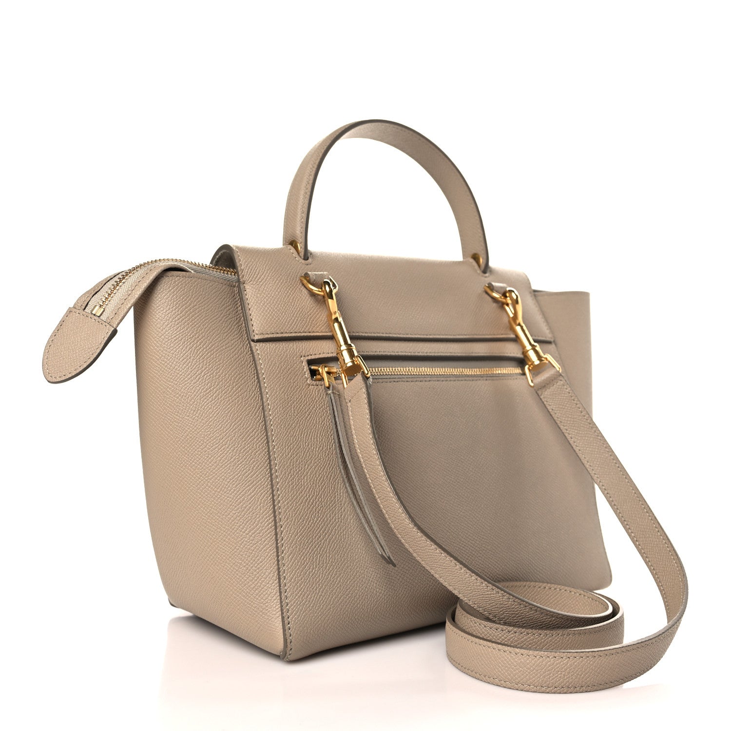 Celine Grained Calfskin Micro Belt Bag Light Taupe 3 of 10