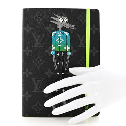 Louis Vuitton Monogram Eclipse LV Friends Clemence Notebook 2 of 8