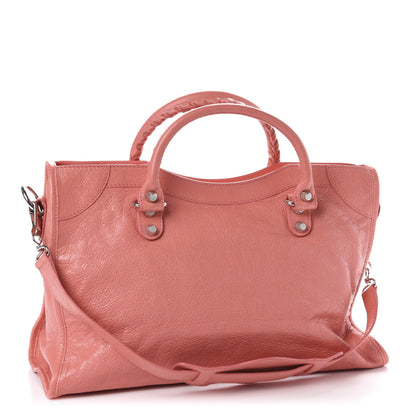 Balenciaga Agneau Giant 12 Silver Hardware City Rose Azalee Rose Jaipur 4 of 11
