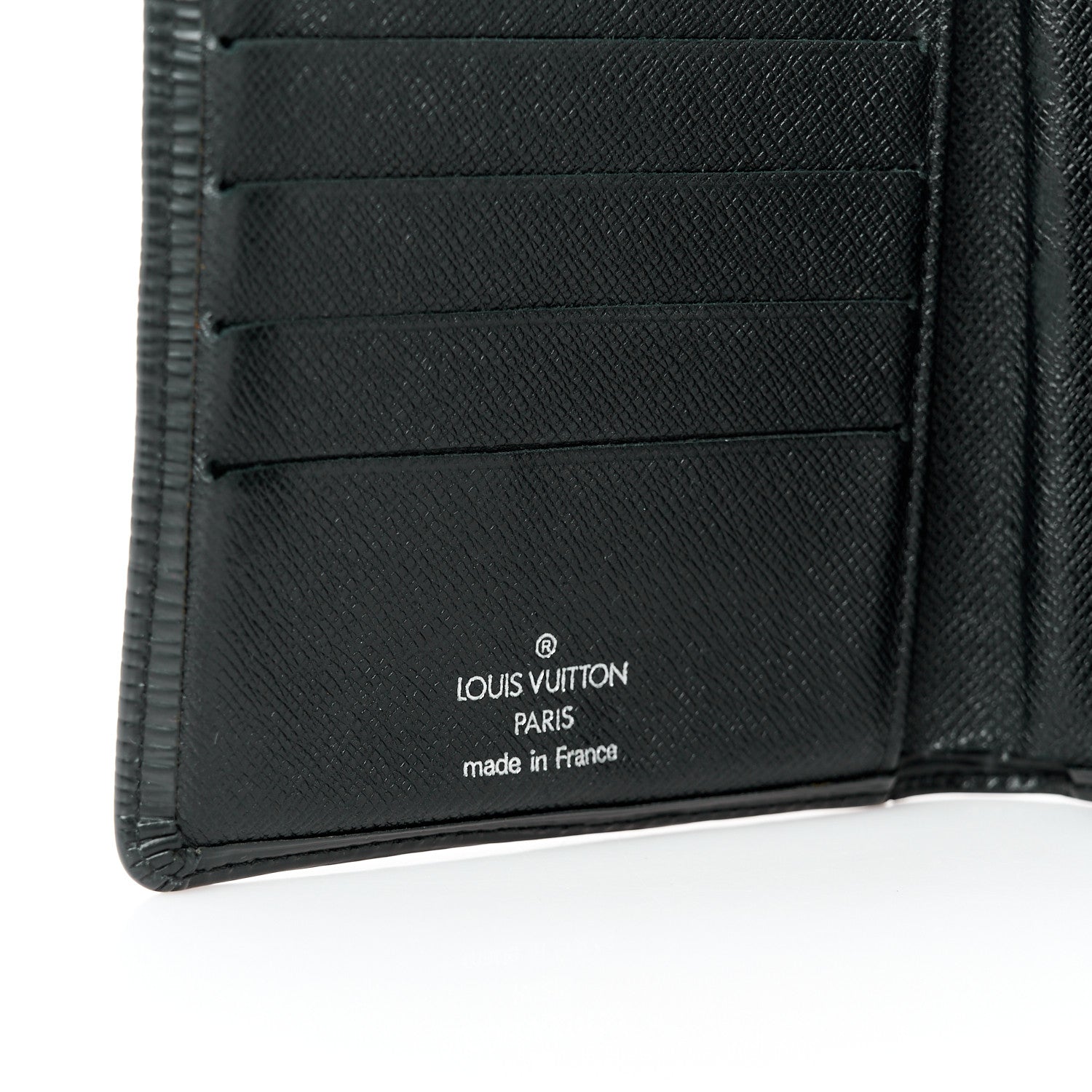 Louis Vuitton Epi Porte-Billets Compact Wallet Black 7 of 8
