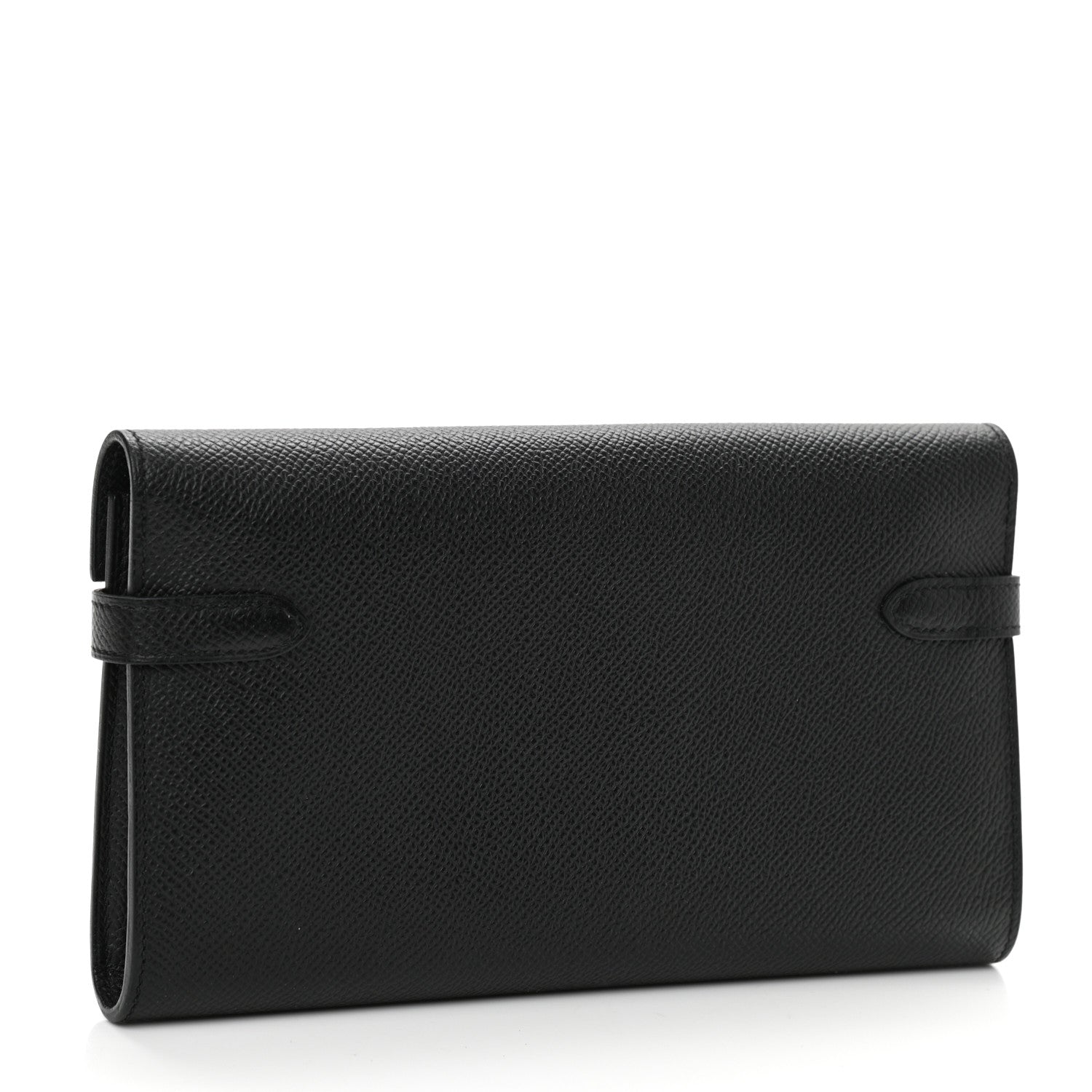 Hermes Epsom Kelly Longue Wallet Black 3 of 7