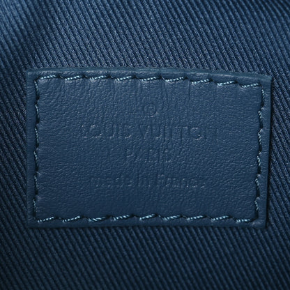 Louis Vuitton Calfskin Aerogram Keepall XS Blue 5 of 8