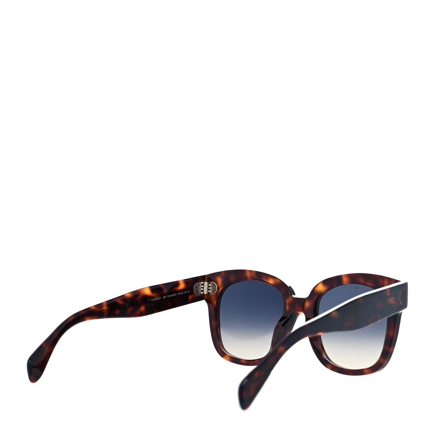 Celine New Audrey CL4002UN Sunglasses Tortoise 3 of 7
