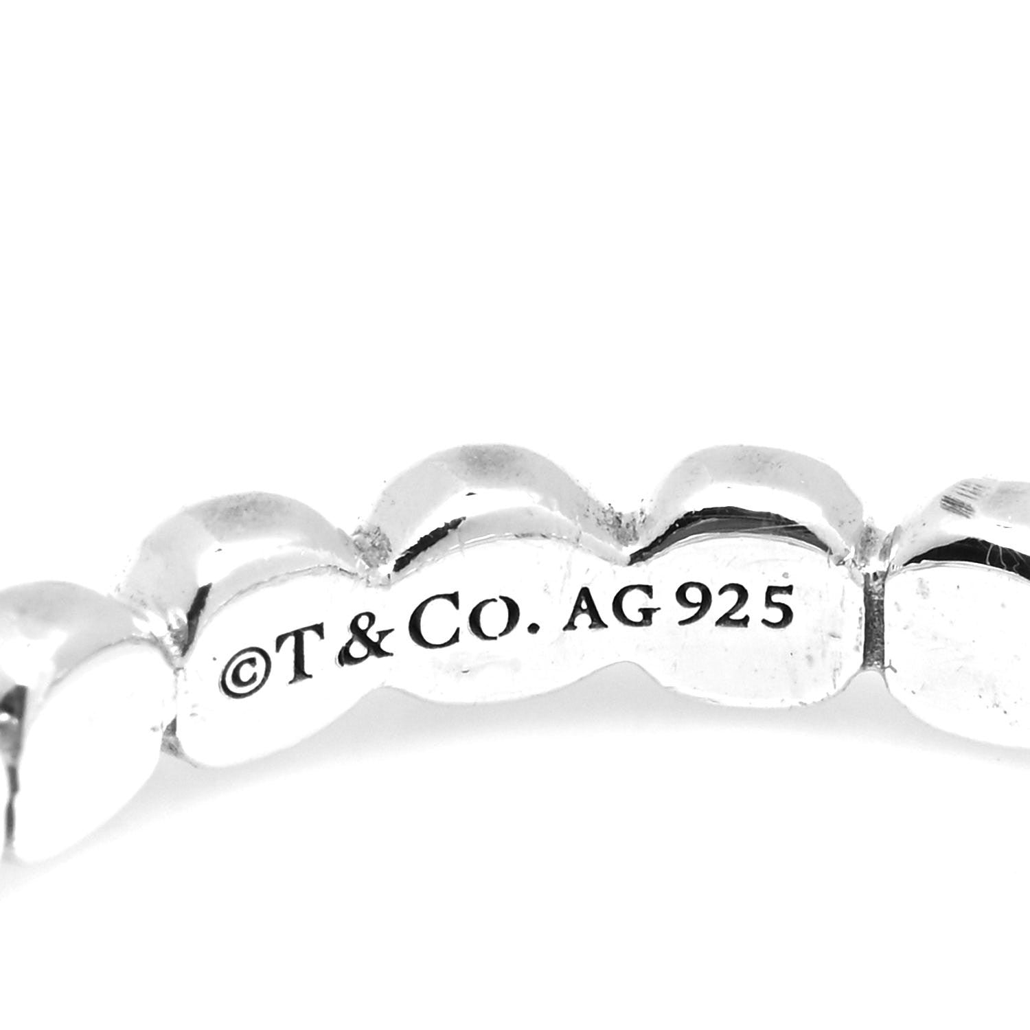 Tiffany Sterling Silver HardWear Bead Ring 54 7 4 of 4