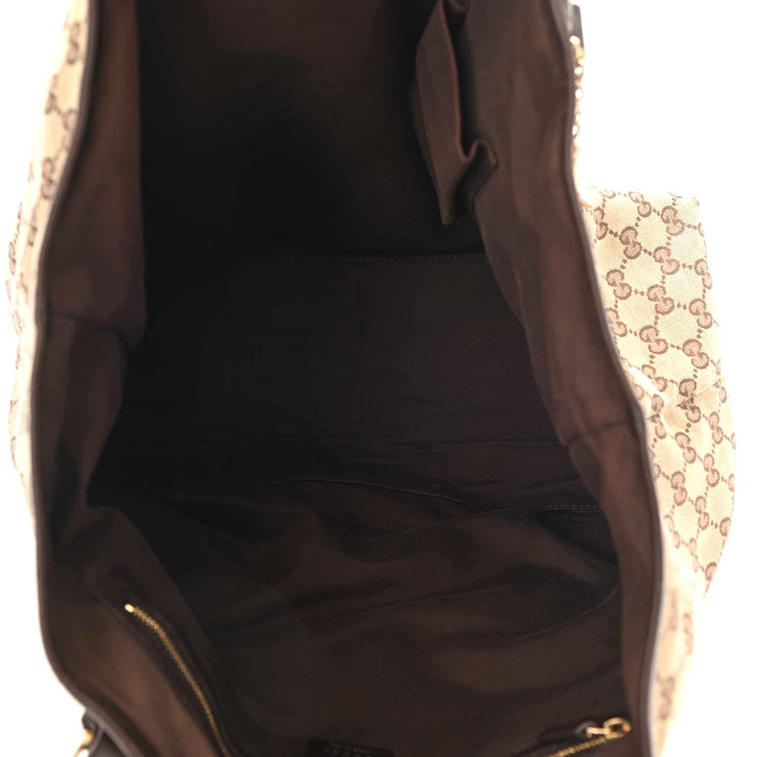 Gucci Monogram Large Jolicoeur Tote Brown 5 of 11