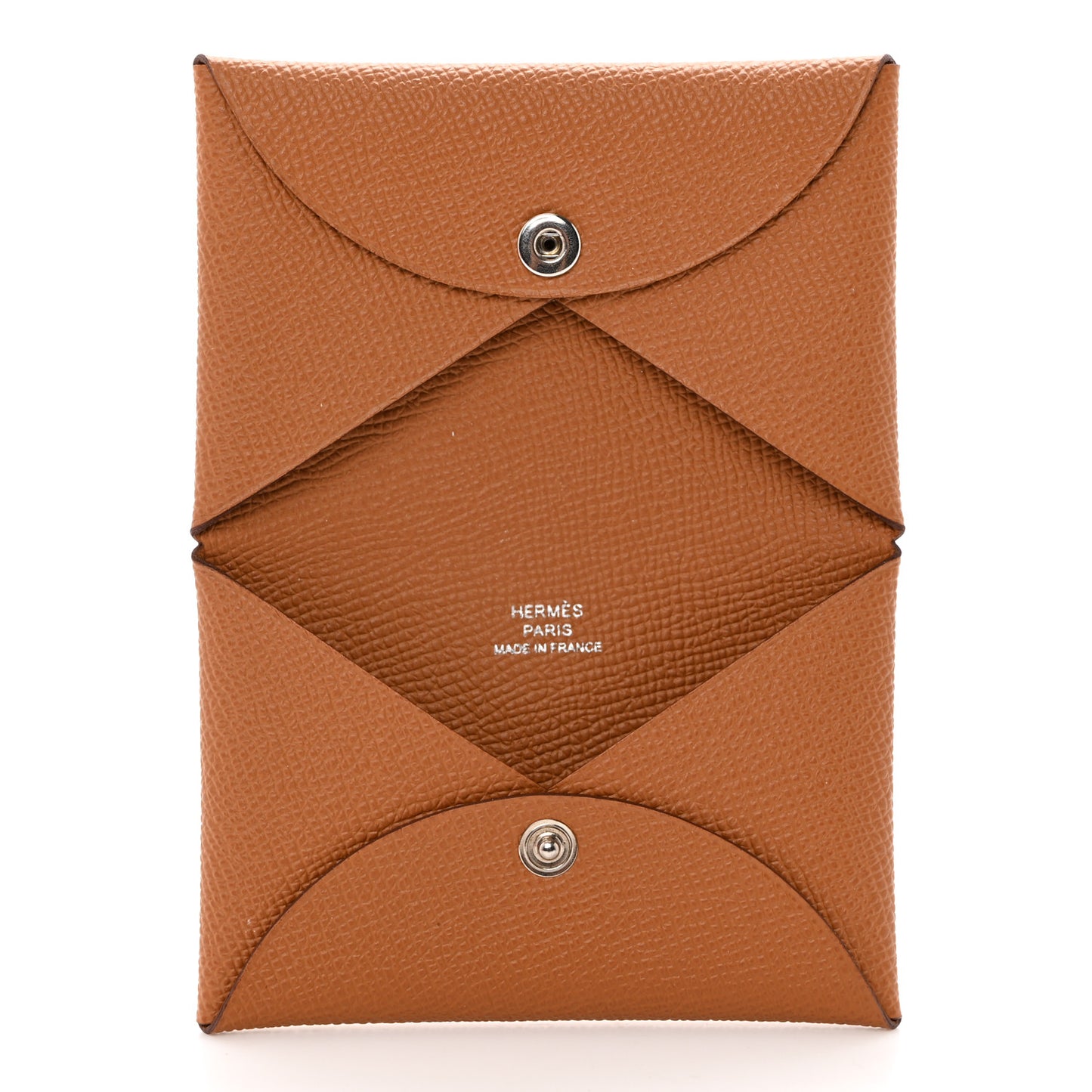 Epsom Calvi Card Case Gold