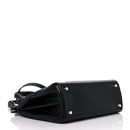 Gucci Grainy Calfskin Small Zumi Top Handle Bag Black 3 of 12