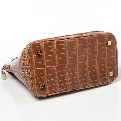 Louis Vuitton Alligator Lockit PM Beige 7 of 11
