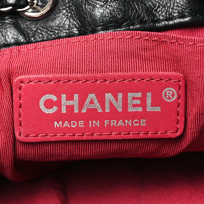 Chanel Calfskin Quilted Small Gabrielle Bucket Black 6 of 11