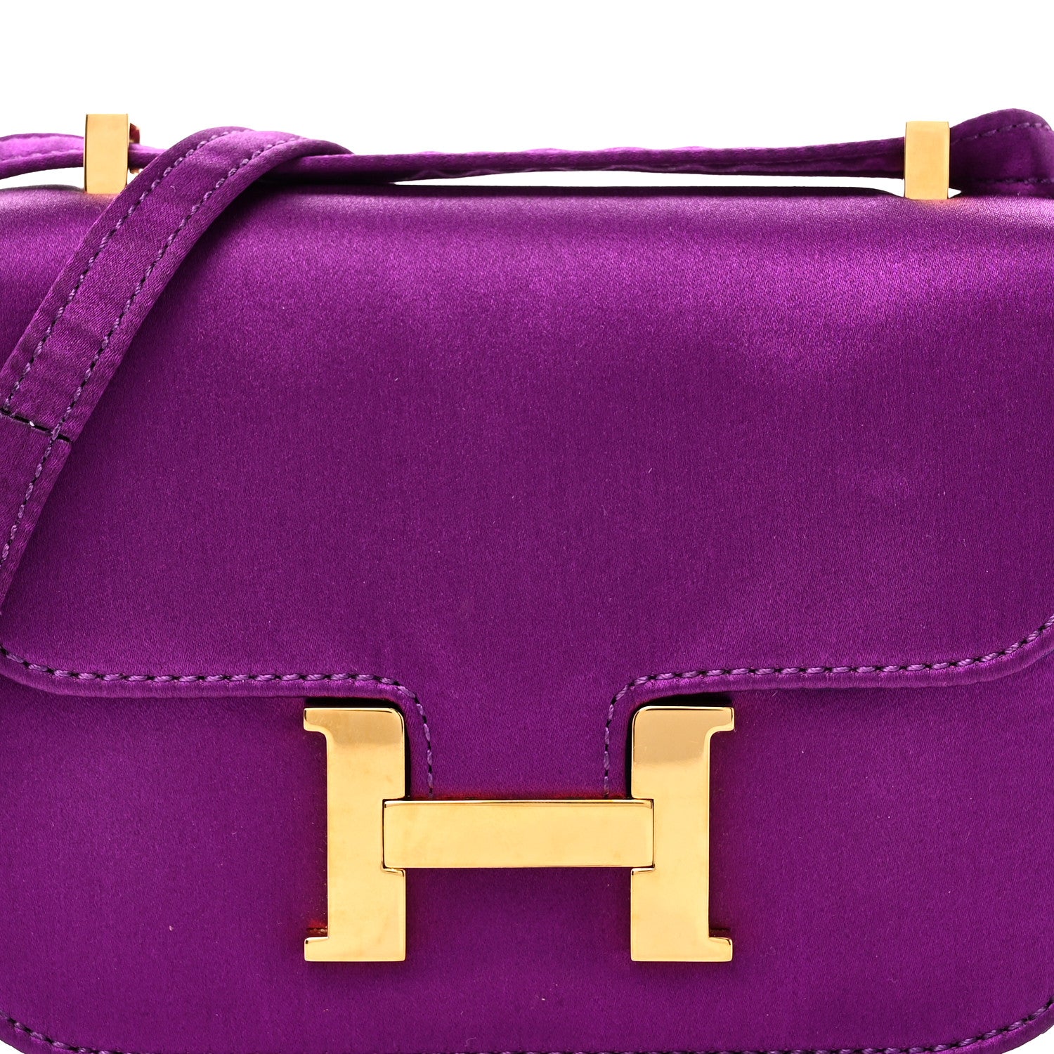Hermes Satin Micro Constance 14 Ultraviolet 7 of 9
