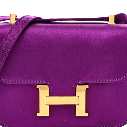 Hermes Satin Micro Constance 14 Ultraviolet 7 of 9