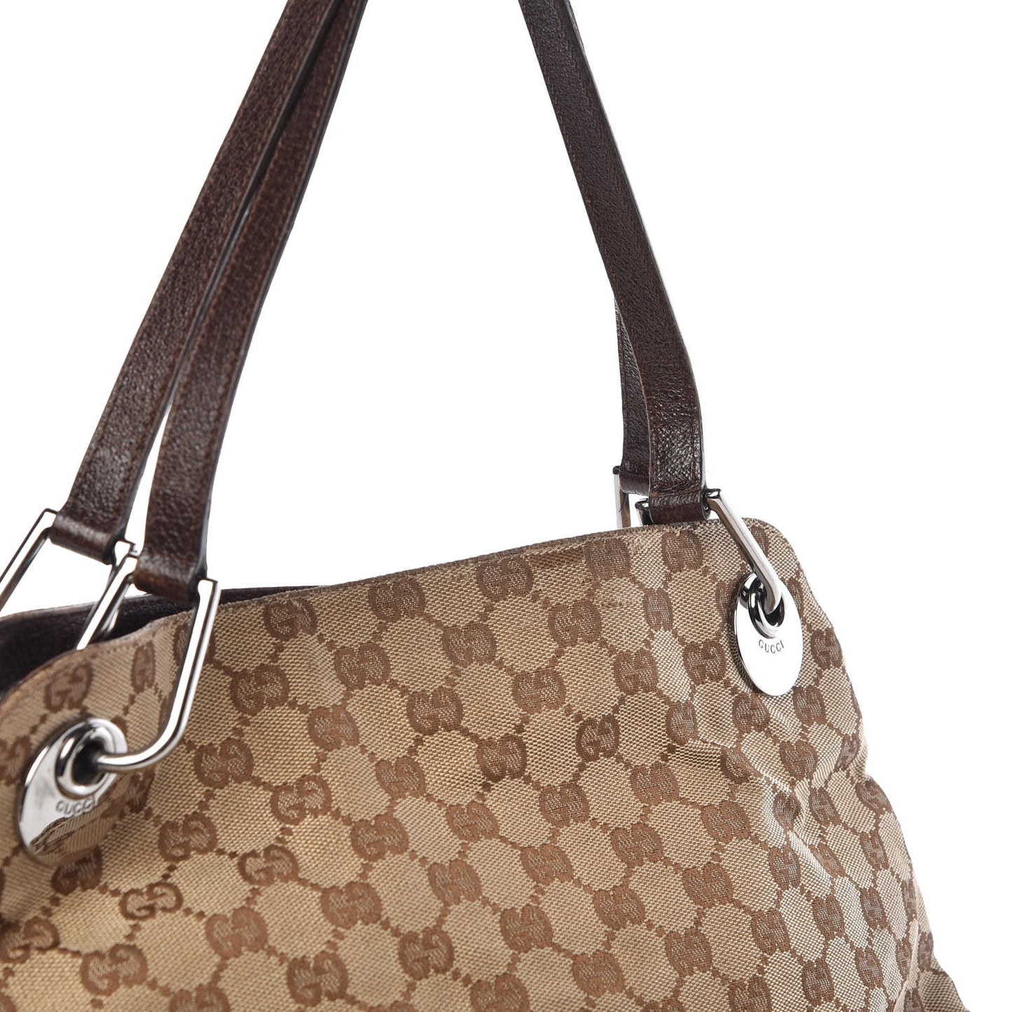 Monogram Medium Eclipse Shoulder Bag Dark Brown
