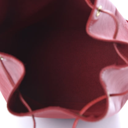Louis Vuitton Epi Petit Noe Castillan Red 5 of 10