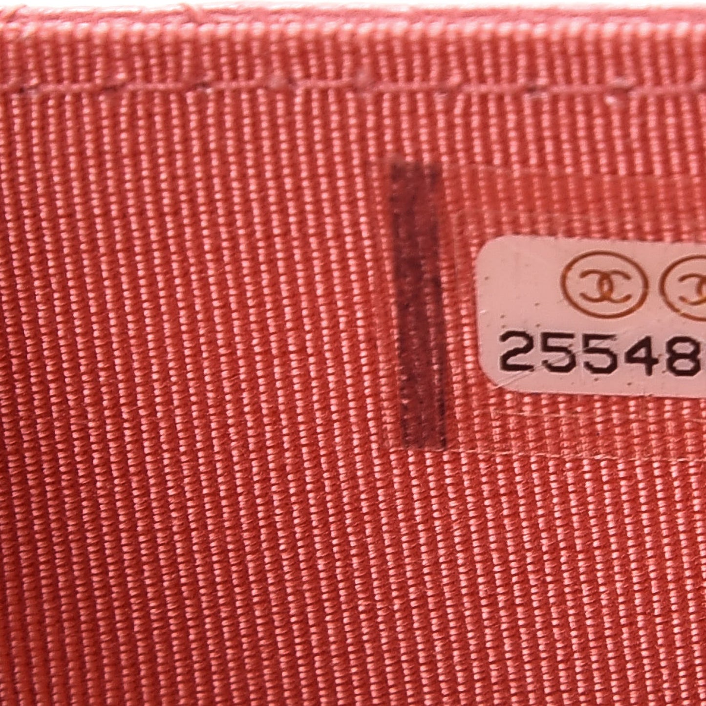 Metallic Caviar Quilted Flap Card Holder Pink