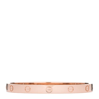 Cartier 18K Pink Gold LOVE Bracelet 18 1 of 9