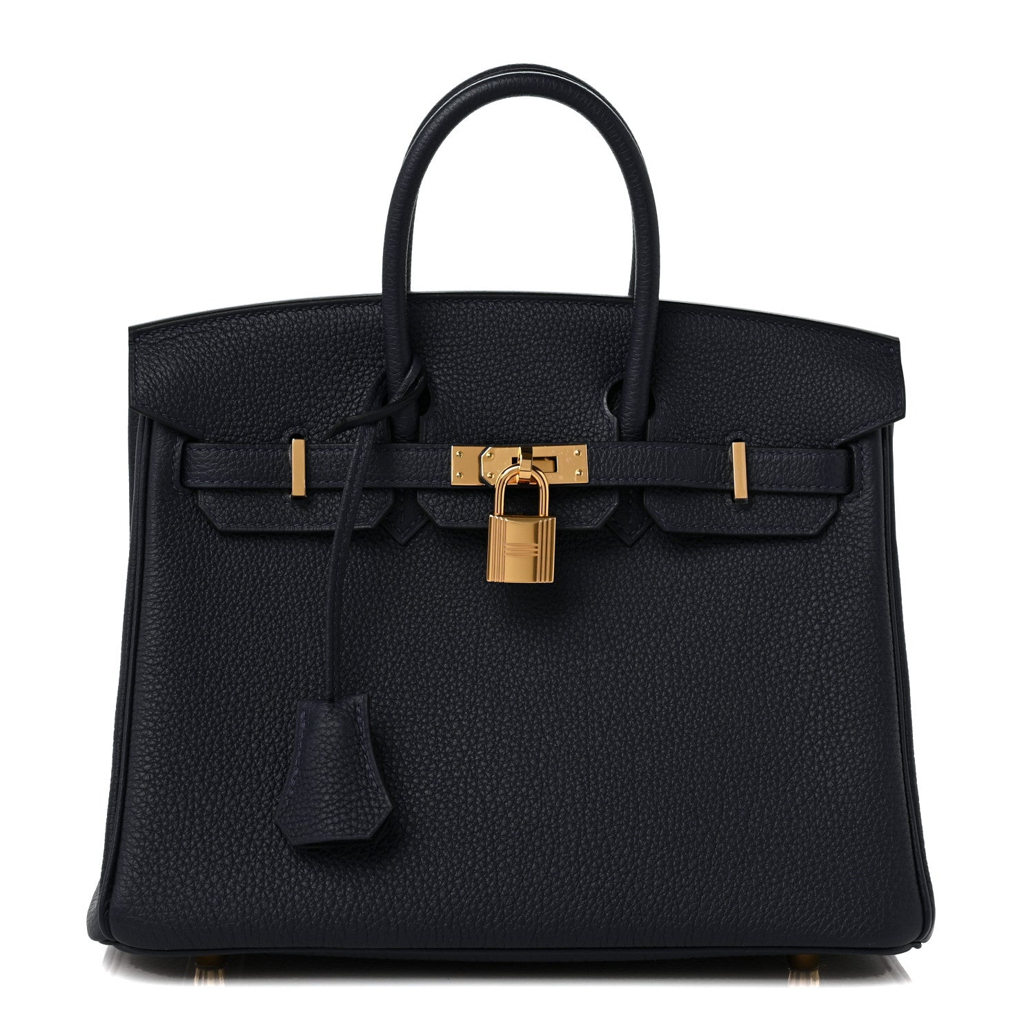 Hermes Togo Birkin 25 Bleu Nuit 1 of 9
