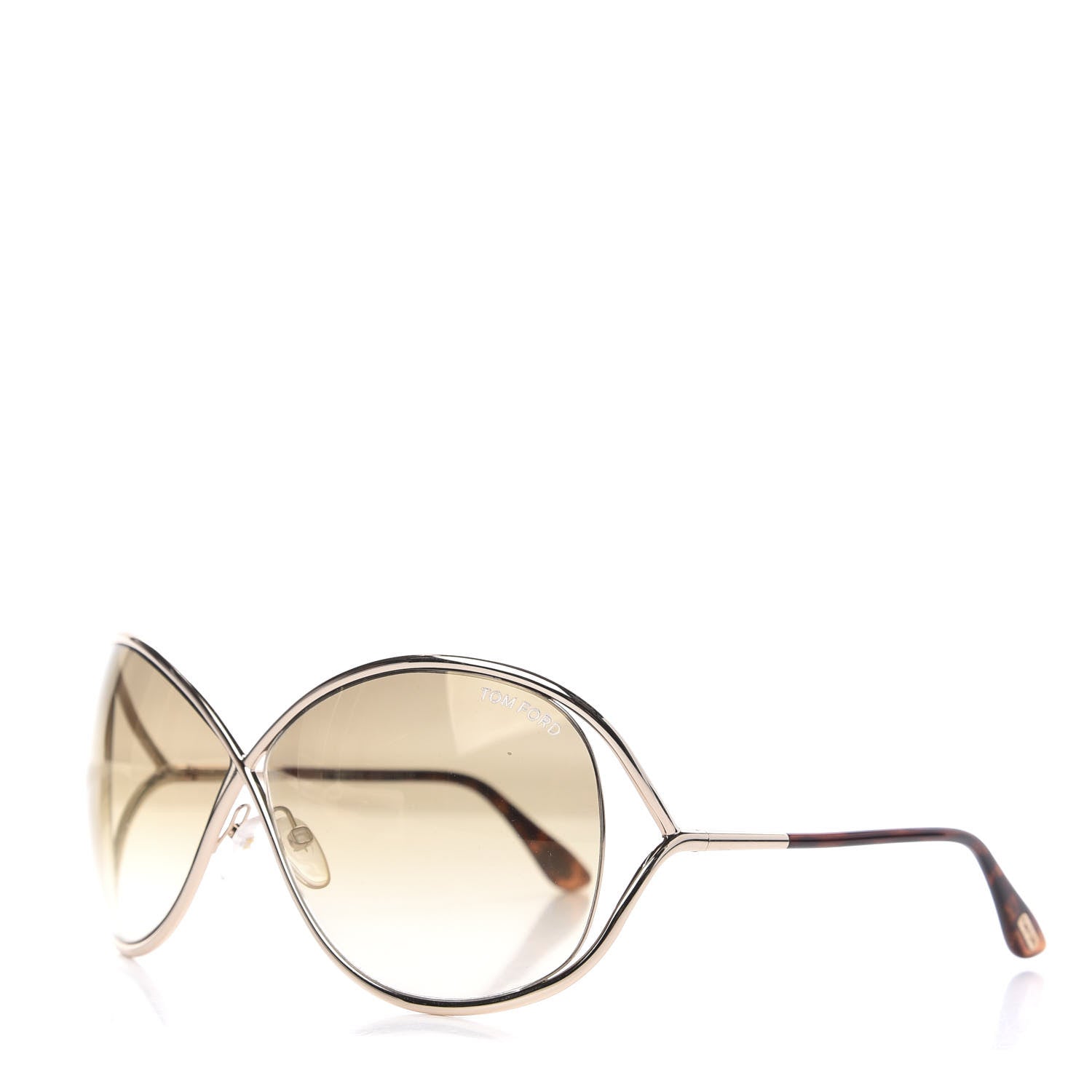 Tom Ford Miranda Crossover Sunglasses TF130 Gold 1 of 7