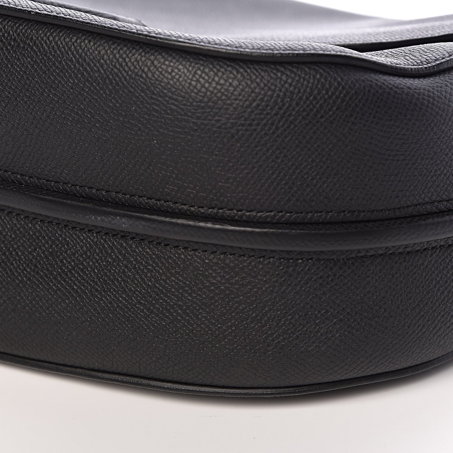Celine Grained Calfskin Medium Trotteur Black 9 of 11