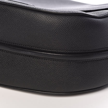 Celine Grained Calfskin Medium Trotteur Black 9 of 11