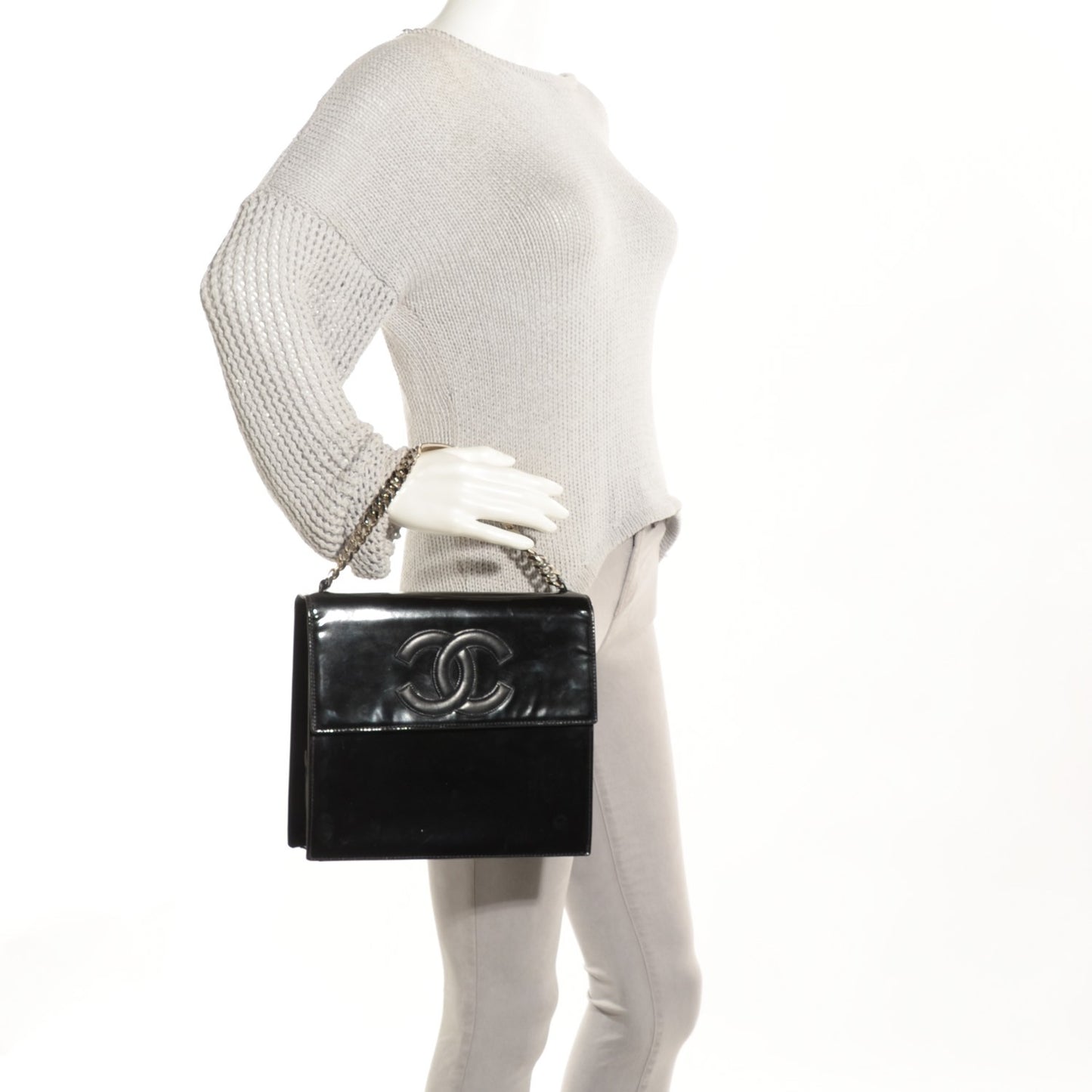 Patent CC Flap Black