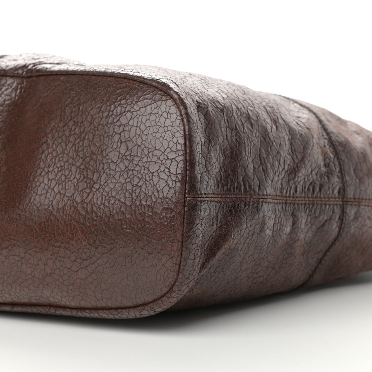 Givenchy Crackled Calfskin Medium Nightingale Brown 10 of 13