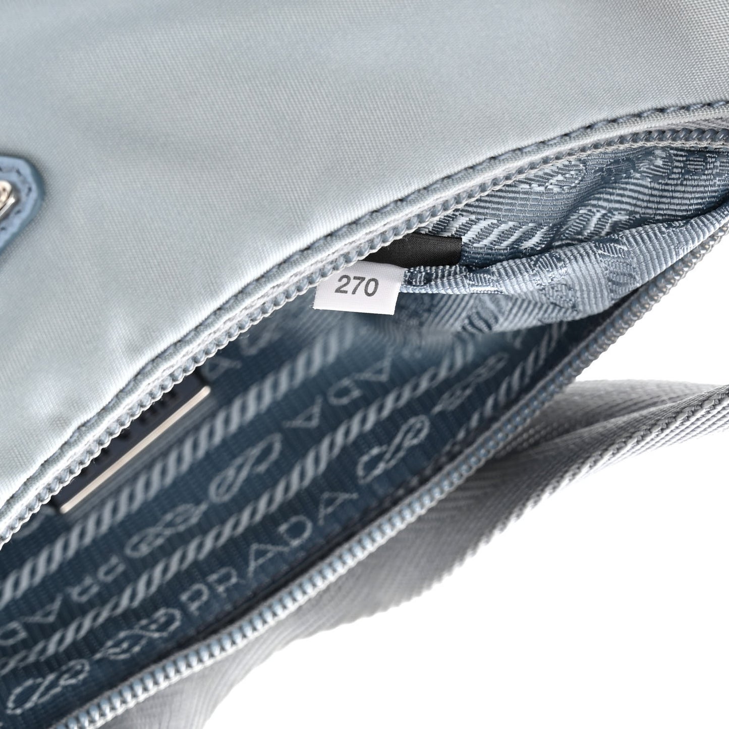 Tessuto Nylon Mini Re-Edition 2000 Bag Astrale