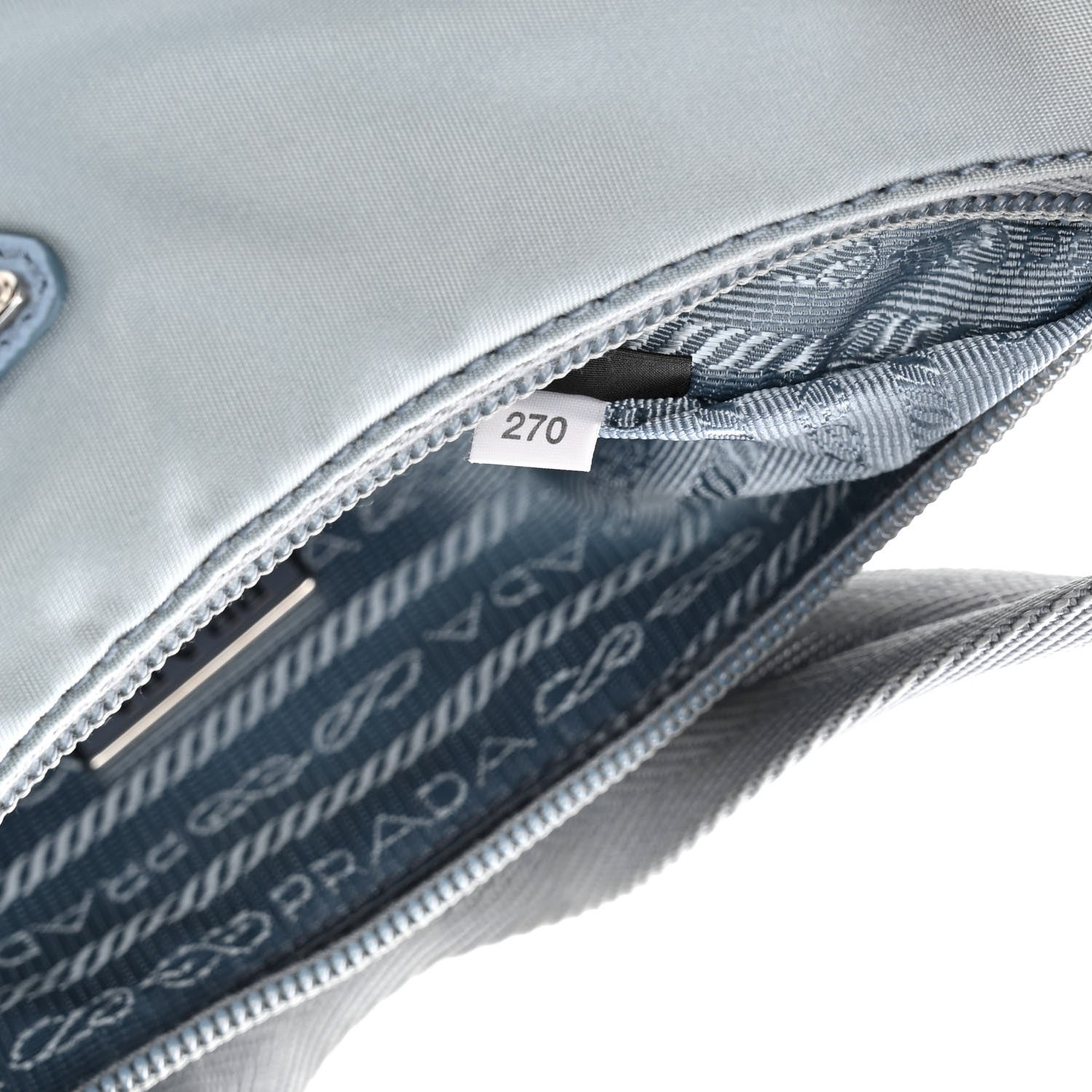 Prada Tessuto Nylon Mini Re-Edition 2000 Bag Astrale 8 of 10