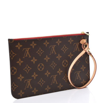 Louis Vuitton Monogram Neverfull MM GM Pochette Cherry 3 of 8