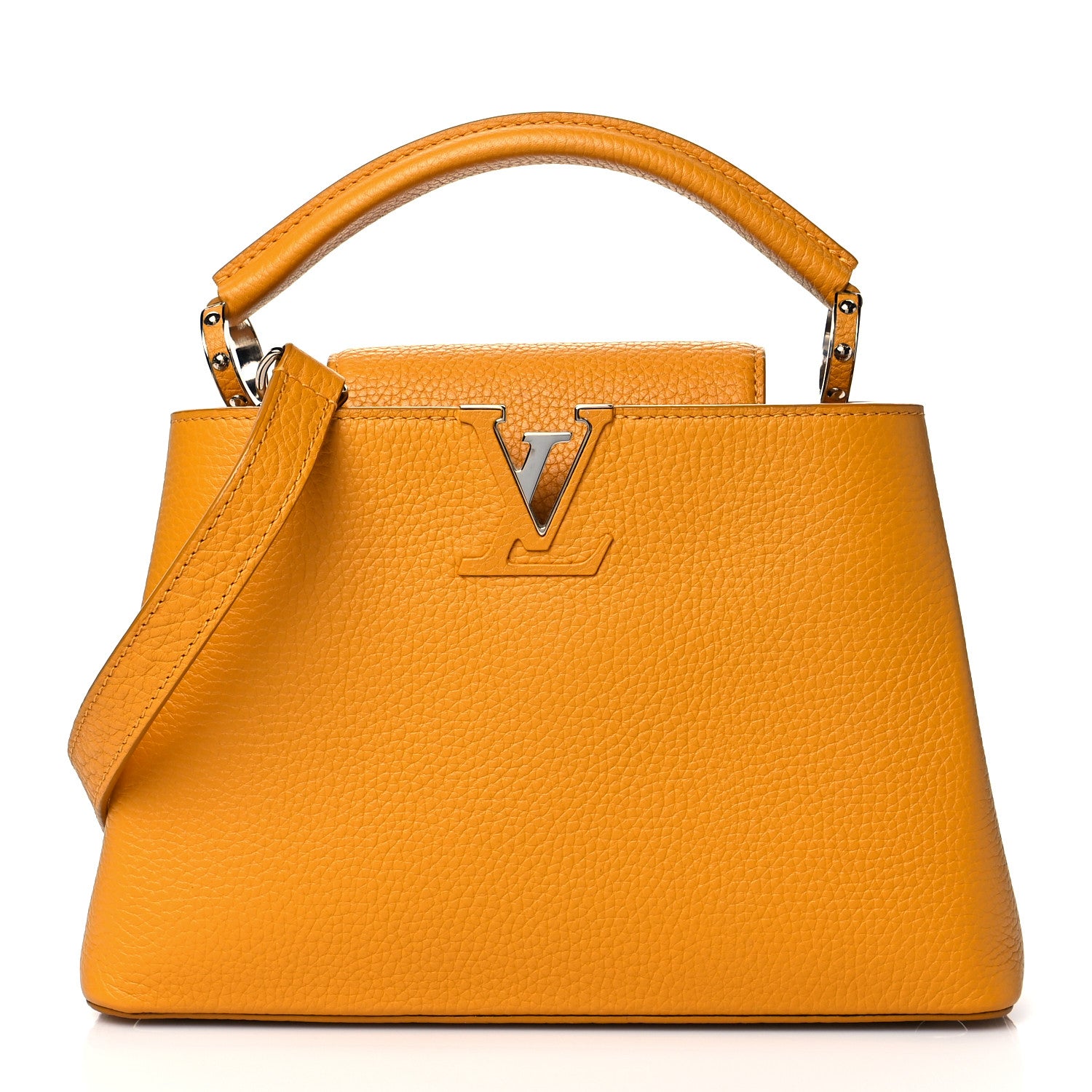 Louis Vuitton Taurillon Capucines BB Tournesol 1 of 8