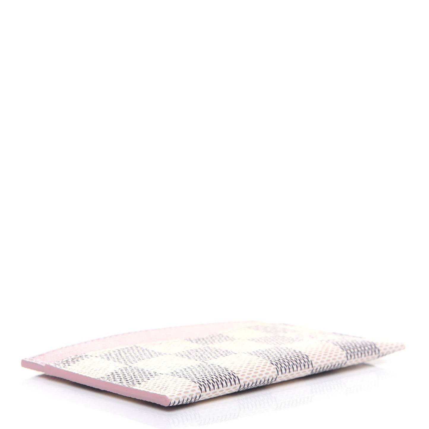 Damier Azur Daily Card Holder Rose Ballerine