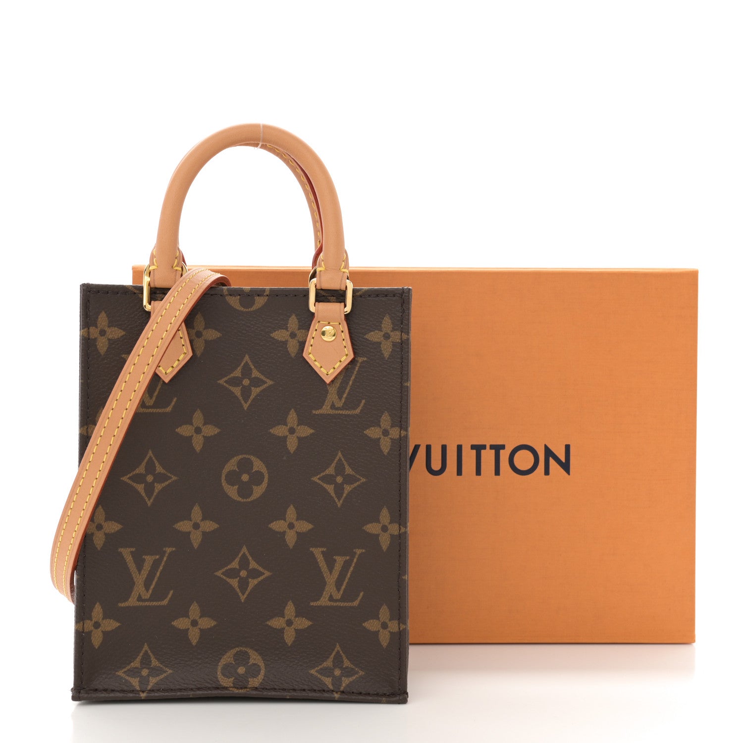 Louis Vuitton Monogram Petit Sac Plat 11 of 11
