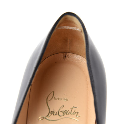 Christian Louboutin Shiny Nappa Pigalle 100 Pumps 38 Black 10 of 10